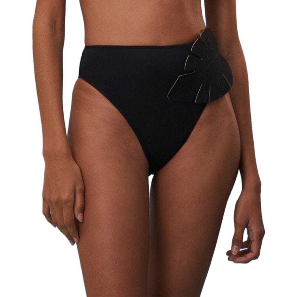 Farm Rio Womens  Black Bikini Bottom